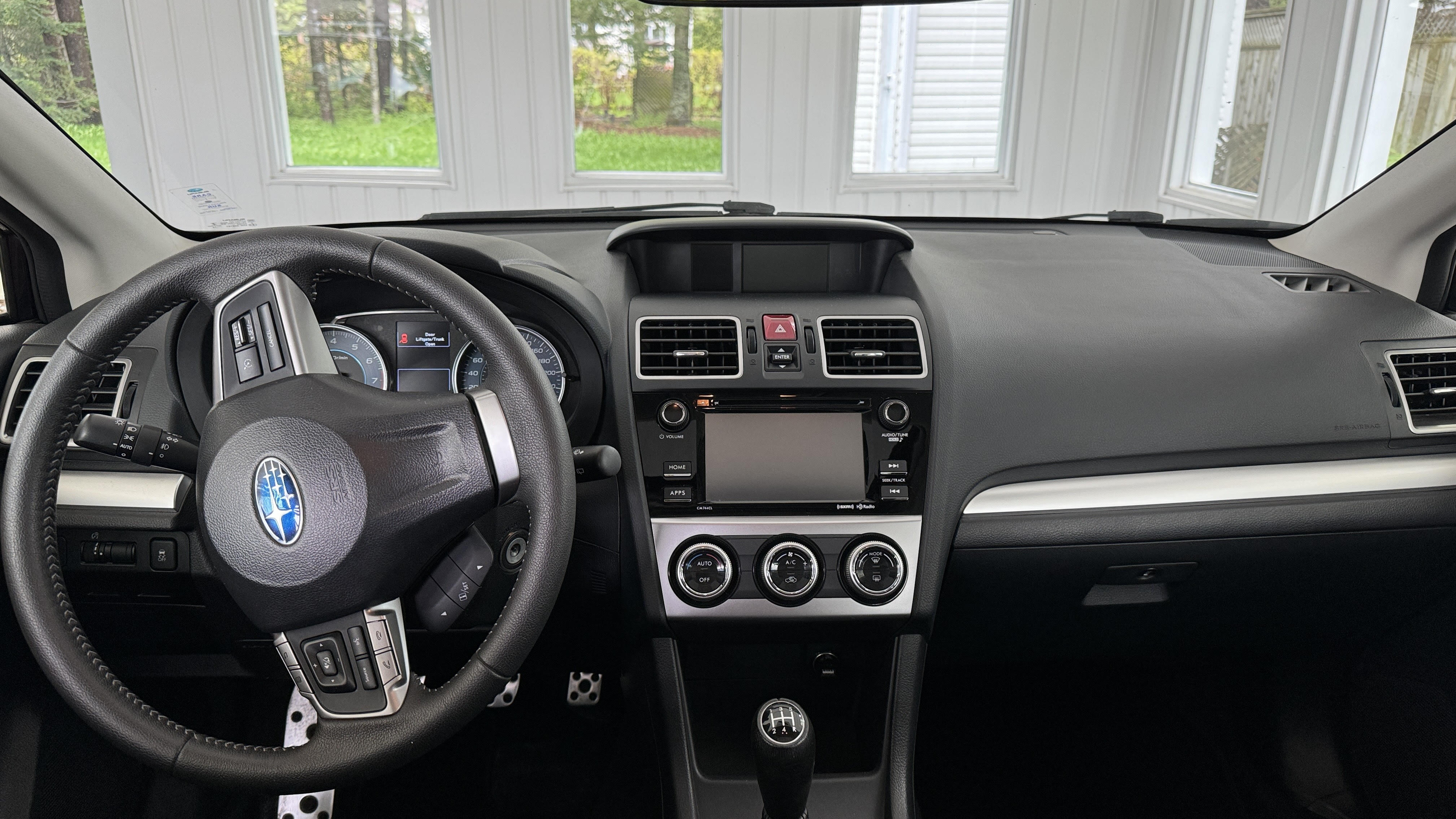 Subaru int console